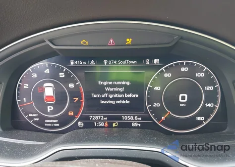 2017 Audi Q7 3.0T Premium from USA, damaged, VIN WA1LAAF79HD036790